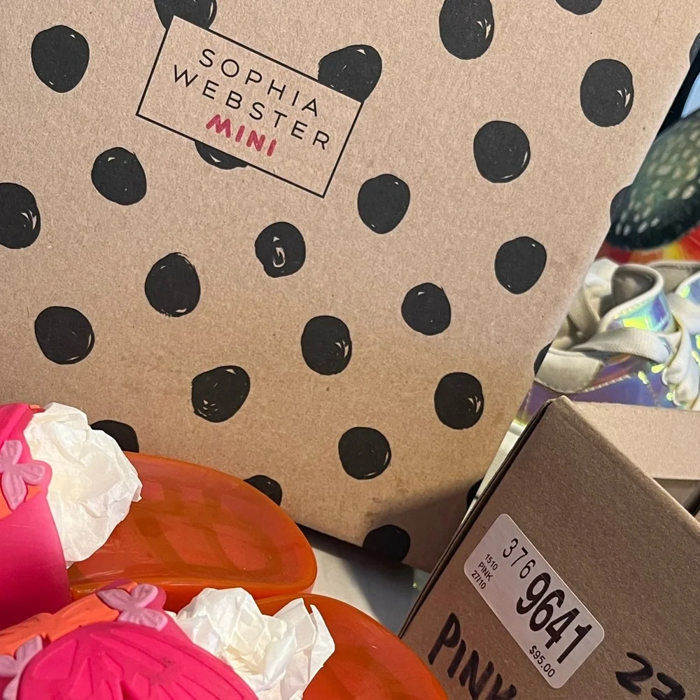 Sophia Webster little girl slides - Picture 2 of 2